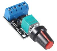 Niceminiwall DC Motor Speed Regulator 516V10A With LED Dimming And Voltage Control From 5V To 16V, Supports 10A Continuous Current