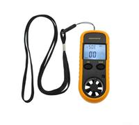 Niceminiwall Digital LCD Anemometer Wind Speed Meter Thermometer Air Flow Temperature Gauge Tester with Backlight for Outdoor Activities Sailing Surfing