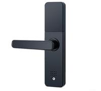 Niceminiwall Door Lock with Fingerprint Recognition | App Control via | Multiple Methods Including Password, Card & Key | Metal Build | for Home(Standard Version)