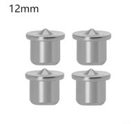 Niceminiwall Dowel Centre Point Pin Set 4pcs 6/8/10/12mm Steel Wood Timber Marker for Tenon Joint Hole Alignment and Accurate Positioning in Carpentry, Cupboard, Closet and(12mm)