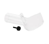 Niceminiwall Dust Extracting Nozzle Attachment for RT0700C and RT0701C Trim Routers - Plastic Construction Vacuum Dust Extraction Accessory for Fixed