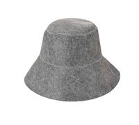Niceminiwall Felt Sauna Hat Wool Cap for for Heat Protection in Sauna and Banya, Thickened Wool Felt Fabric to Prevent Overheating and Hair Damage, One Size Fits All,(Gray)