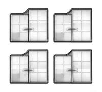 Niceminiwall Filter for Saros 10, for Saros 10R, and for Saros Robot Vacuum Cleaner - 4 Pack Replacement for HEPA Filter with Dust & Pet Dander Trapping, for Easy