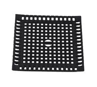 Niceminiwall Floor Drain Cover for Bathroom 304 Stainless Steel Anti-Clogging Filter with Hair Collector Efficient Water Drainage for Showers Kitchens Laundry(Black circular)