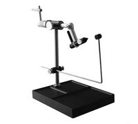 Niceminiwall Fly Tying Vise with Rotary 360° Rotation, Aluminum Alloy Base and Stainless Steel Jaw, Adjustable Fly Tying Tool with Bobbin Holder for Tying Fishing Flies,