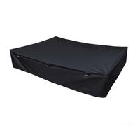 Niceminiwall Folding Camping Trailer Cover Waterproof RV Camper Travel Cover with Tear-Resistant Polyester Oxford Fabric, Breathable Air Vents, Elastic Hems and Tie Down