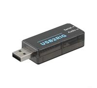 Niceminiwall for AUDIO2RIG Amateur USB Sound Card Connector Supports PTT Control