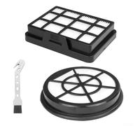 Niceminiwall For Bosch BBZ152EF Vacuum Filter Set with Motor Protection Filter and Exhaust Filter for BGC05 BGS05 Series BGC05A220A BGC05A322 BGC05A320 Models