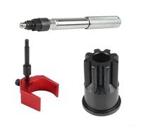Niceminiwall For Caterpillar Engine Timing and Injector Tool Set with J-42083 Timing Pin, 9U-7227 Injector Height Tool and J-38587 Barring Socket for CAT C13/C15/C16/3406E