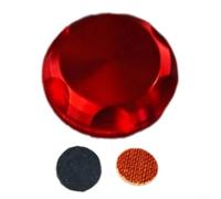 Niceminiwall For DAIWA Baitcasting Reel Mechanical Brake Knob for STEEZ AIR, ALPHAS 15/16/18/19 & PX68 PIXY - For CNC Aluminum Alloy, For Ultra-Light .27g, 8-Color Opti(RED)