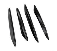 Niceminiwall For - E-Class W213 S213 Front Bumper Lip Splitter Spoiler Fog Light Trim in Carbon Look ABS Plastic for AMG Line 2016-2020 Pre-For Facelift Models(Black Down)