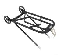 Niceminiwall For Folding For bike Rear Rack For Bike Cargo Rack For CNC Alloy mount(black)