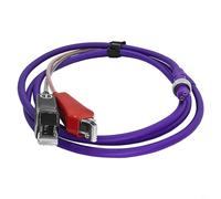 Niceminiwall FOR For DAIWA FOR ECOODA JP200/300/500/750MJ Electric Fishing Reels Power Cable grey(Purple 2.5m)