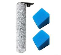 Niceminiwall For JONR Vacuum Cleaner Parts Set with Main Brush-Roll and Sponge Filters Compatible with ED12 Pro Cordless Wet Dry Vacuum Cleaner(A)