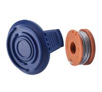 Niceminiwall For MacAllister Replacement Spool Cover Assembly for MGTP18Li String Trimmer with Pre-Loaded 1.5mm Cutting Line 2.5m Length