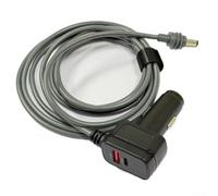 Niceminiwall For Mini Power Cable with Digital Display 60W DC Output, 12V-24V Vehicle Car Charger with QC PD Fast Charging and Waterproof Connector for Smartphones(200CM)
