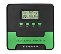 Niceminiwall For MPPT Solar Charge Controller with LCD Display and Dual USB Ports for 12V/24V Auto Systems, WiFi Connectivity for Smartphone (20A)