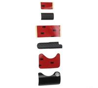 Niceminiwall For Ultra-Lightweight Aluminum or Carbon Rear Fork & Bottom Bracket Cover Set for Folding For Bike - 3-Piece Protective Kit, Weather-Resistant,(3PCS carbon)