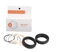 Niceminiwall Fork Dust Seal Set 30-40mm Rubber Aluminum Sponge Kit for for FOX Suspension Forks, Fits Multiple Sizes Including 30x42mm(36x46mm)