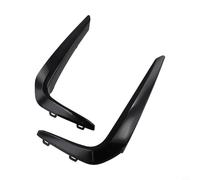 Niceminiwall Front Bumper Fog Light Eyelid Cover Trim Set Compatible with for 5 Series M-Sport 2016-2020, Hard Plastic Side Grill Surround Pair, OEM 51118070541