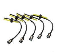 Niceminiwall Fuel Filter and Hose Seal Kit for Petrol Strimmer and Brush Cutter, 5 Sets Replacement Fuel Line with Primer Bulbs, Compatible with For Einhell Gardenline Jackson & Spears(0)