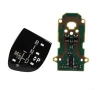 Niceminiwall Gear Shift Knob Panel with LED Circuit Board 3/4/5/6 Series F Chassis 2010-2012 - ABS and Metalwith Backlighting for Enhanced Interior Aesthetics(SKU)