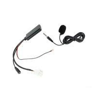 Niceminiwall GL1800 5.0 3-Pin AUX Audio Cable Adapter, 5-12V Motorcycle Wireless Music Receiver with Hands- Calling and High-Definition Sound Quality