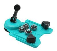 Niceminiwall Glass and Tile Hole Punch Positioner with Suction Cup Locator Tool for Precise Drilling, Adjustable Length from 187mm to 267mm for DIY and Professional Use