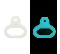 Niceminiwall Glow in the Dark Diving Silicone Scuba Regulator Secondary Head Holder with Quick Release Double End Hook, Luminous Hanging Compatible with for Underwater(blue)