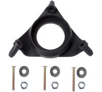 Niceminiwall GP51487 Tank Bolt Assembly Kit for for Triangle Toilets, Rubber Seal and Metal Bolts Replacement Set for for Two-Piece Toilet Tank to Bowl Leak Repair, Lasting and