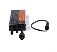 Niceminiwall Grid Tie Inverter 120-700W MPPT Pure Sine Wave DC 10.8-60V to AC 220V for Solar Panels, High Efficiency Alternative Energy Converter for Home Power, Syncs with(300W（18-60V）-AC220V)