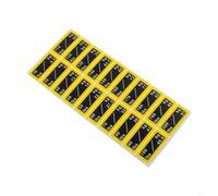 Niceminiwall Gym Weight Stack Stickers for for Fitness Equipment, Lasting PP Number Labels for for Dumbbell, Barbell and Machine Parts, Clear Markings from 10LB-100LB and 5KG-150KG(10-200 lb)