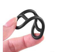 Niceminiwall Headlight Silicone Mounting Strap, Flexible Rubber Band for Bike Light Fixation, Compatible with Mountain E-For Bike Road For Bike, 6-Pack Assorted Sizes