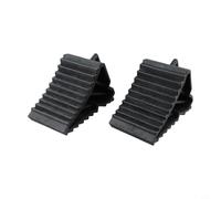 Niceminiwall Heavy Duty Brake Wheel Chocks for Trailer Caravan RV Car, 2-Pack ABS Non-Slip Design with Comfortable Handles, Ideal for Securing Unbraked Trailers and Rolling(sku)
