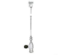 Niceminiwall Hydraulic Clutch Brake Pump Cylinder for Motorcycles ATV and Dirt For Bike with M10 x .25mm Thread Made of Aluminum Alloy Silver Color 110g Weight