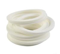 Niceminiwall IBC Cap Lid Seal, S60x6 PE Foam Seal White, for Rain Storage Drum Tote Tank,10 Pack Water Tank Container Gasket Waterproof Sealing Ring