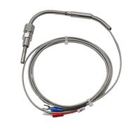 Niceminiwall Industrial Grade K Type Thermocouple Temperature Sensor NPT Thread Exhaust Probe With Compression Lock Stainless Steel Construction 1200°C