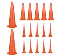 Niceminiwall Industrial Rubber Hydraulic Oil Service Stopper Kit, Conical Leak Seal Hose And Pipe End Covers, For Automotive, Machinery, 8/11/12/17 Pcs(17PCS)