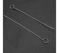 Niceminiwall Inoculation Loop with 50 Nichrome Rings for Laboratory Culture Mycology Mycelium Agar Plate Testing Experiments in Stainless Steel Material