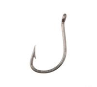 Niceminiwall Izu Fishing Hooks Set 100pcs Barbed High Carbon Steel Black Crooked Mouth Hooks in Portable Box, Strong Lasting Fish Hook Assortment for for Freshwater and(9)