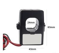 Niceminiwall KCT24 current transformer 50A-400A is for For detect current and is easy to install(100A/5A)