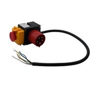 Niceminiwall KOA7 Machine Switch 400V 3P with Safety Restart Protection and Undervoltage Release, Industrial Electrical Switch for Inverter and Motor Control, IP54 Rated