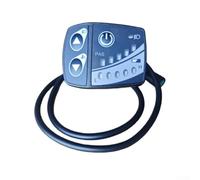 Niceminiwall LED Waterproof Motor Display Compatible with for BBS01 BBS02 HD G340 M400 M620 Electric, 5-Pin UART Communication Protocol, ABS Housing,