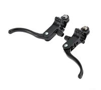 Niceminiwall Lightweight Aluminium Alloy Brake Levers 22.2mm Compatible with for Road Fixed Gear and Single Speed, Ergonomic Handlebar Hand Brake Lever Pair in Black or(Black)