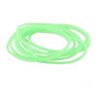 Niceminiwall Luminous PVC Fishing Tube 1m/.5m with 0.8-2mm Inner Diameter, Glow in Dark Rig Tubing for for Night Fishing Line Protection and Lure Rigging, Attractant for(0.8mmx1m)