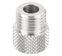 Niceminiwall M14 Dowelling Jig Drill Sleeve Bushing 3-10mm Stainless Steel Wood Drilling Guide Locator for Precise Positioning and Punching in Woodworking(7mm)