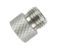 Niceminiwall M14 Dowelling Jig Drill Sleeve Bushing 3-10mm Stainless Steel Wood Drilling Guide Locator for Precise Positioning and Punching in Woodworking(8mm)