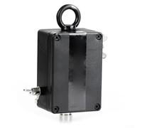 Niceminiwall MagicalANT End-Fed Adapter 49:1 Balun Lightweight 125W SSB Intercom Accessories 1.8-30MHz Amateur Radio Communication Equipment Black Housing Outdoor Fixed Station Wire Antenna(500W)