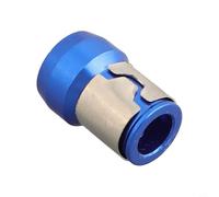 Niceminiwall Magnetic Screw Holder Ring for 1/4" Screwdriver Bits, Metal Anti-Tool with Strong Magnetism to Prevent Screws Falling Out,(Blue)