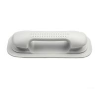 Niceminiwall Marine Plastic Snap Quick Davits Handle Pad for Dinghy Lock Kit, Grey Boat Deck and Cabin Hardware Accessory, Lasting Usual Fit 24.6 x 9.1 cm Grip for Easy